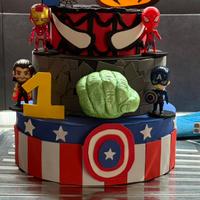 Torta finta per compleanni