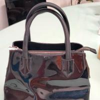 borsa vernice nera Valentino by mario Valentino