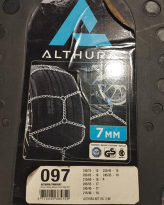 catene ALTHURA ruote da 16 17 18