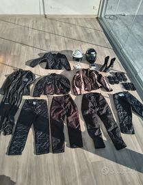 Set completo da donna per moto 
