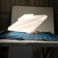 Vetro opalino per lampada/plafoniera