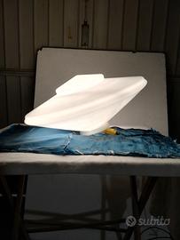 Vetro opalino per lampada/plafoniera