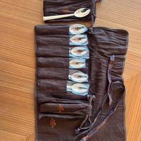 N. 8 cucchiaini da tè Hermes serie Chaine d’Ancre