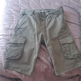 Pantaloncino cargo  verde