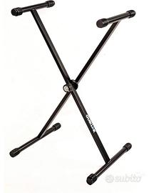 QuikLok Supporto Tastiera T-9 BK singolo