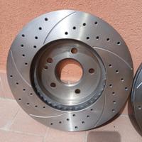 Coppia dischi nuovi anteriori ventilati MIKODA  GT