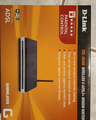 D-link Modem router dsl-2640B