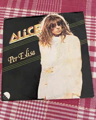 Alice Per Elisa Vinile 45 giri