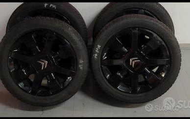 cerchi in lega Citroën con gomme invernali bridg