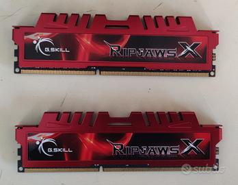 RAM G.Skill RipjawsX 8 GB DDR3 Kit 4 GBx2