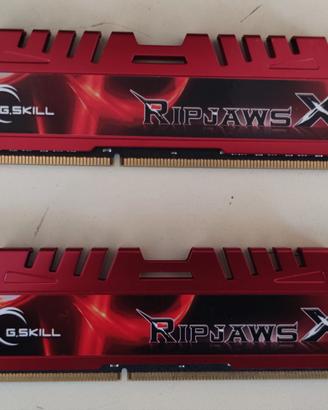 RAM G.Skill RipjawsX 8 GB DDR3 Kit 4 GBx2