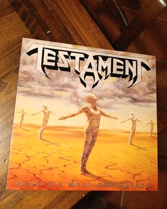 TESTAMENT.  practice what you preach