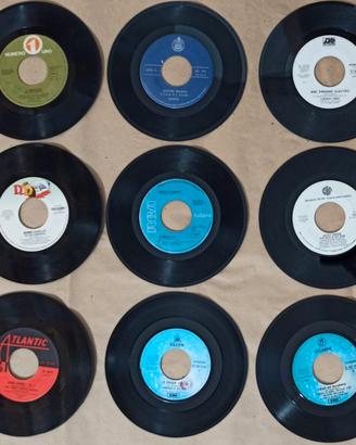 Stock vinili 45 giri per decorazione o arredo