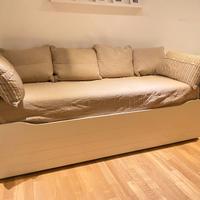 Divano letto ikea tipo Hemnes + cuscini