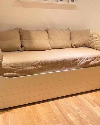 Divano letto ikea tipo Hemnes + cuscini