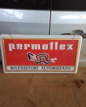insegna luminosa permaflex