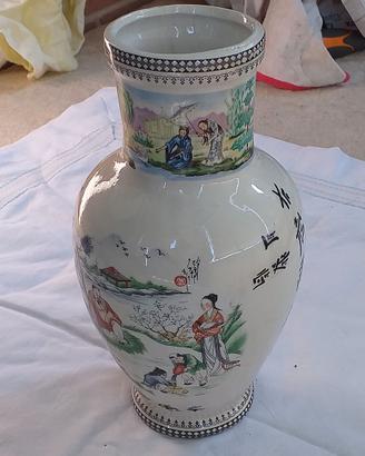 vaso cinese ceramica vintage