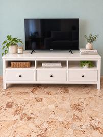 Mobile TV IKEA HEMNES bianco – 3 cassetti 