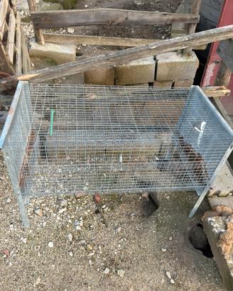 Gabbia pulcini conigli