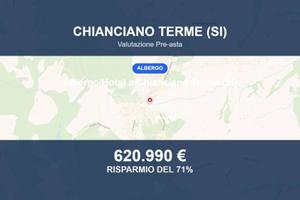 Immobile in asta di 5264 m² a Chianciano Terme