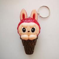 portachiavi Labubu gelato gusto pistacchio