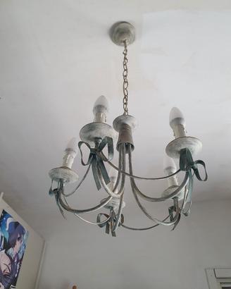 Lampadario + lampada comodino