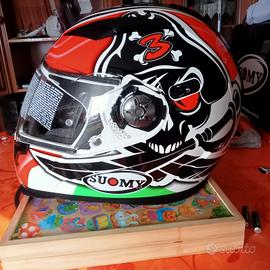casco Suomy tricolore Biaggi replica L