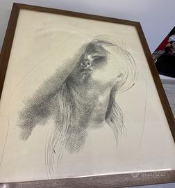 Emilio GRECO ORIGINALE quadro