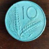 Moneta Collezionismo 10 Lire del 1953