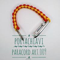 Portachiavi Paracord intrecciato Art.9-10