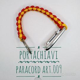 Portachiavi Paracord intrecciato Art.9-10