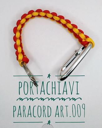 Portachiavi Paracord intrecciato Art.9-10