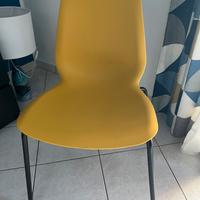 Set 6 Sedie Ikea Gialle
