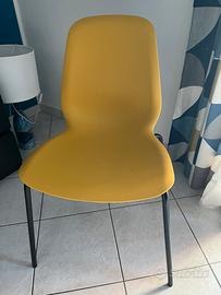 Set 6 Sedie Ikea Gialle