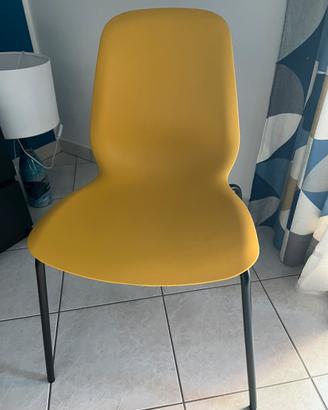 Set 6 Sedie Ikea Gialle