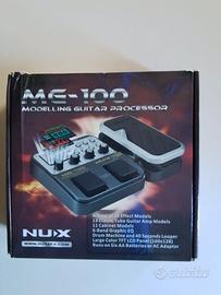 Pedaliera per chitarra elettrica. NUX MG-100