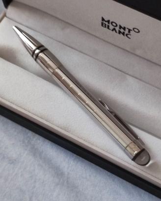 PENNA A SFERA MONTBLANC IN ACCIAIO COSTO 780€ NEW