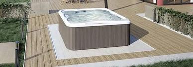 Piscina jacuzzi modello Lodge H3