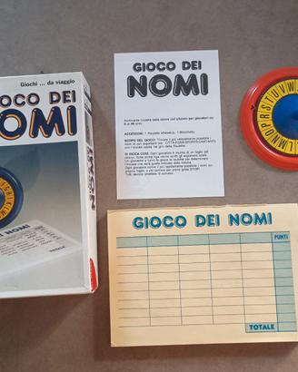 Gioco dei nomi