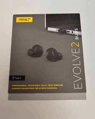 Jabra Evolve2 Buds USB-C Teams NUOVE