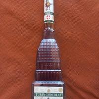 Bottiglia vuota Turin Chocolat Torino Mole vintage