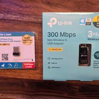 Coppia ricevitori Wi-Fi USB 