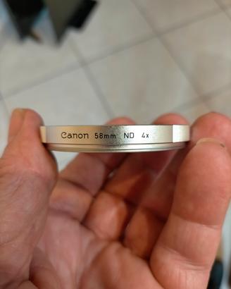 Filtro canon nd4