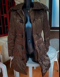 Piumino d’oca donna marrone