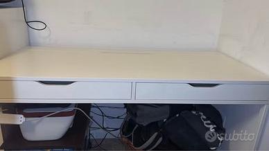 Scrivania Ikea “Alex” con cassetti + sedia