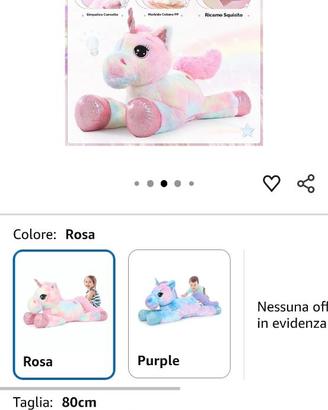 Unicorno gigante sfoderabile
