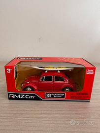 Modellino RMZ City - Volkswagen Beetle rosso