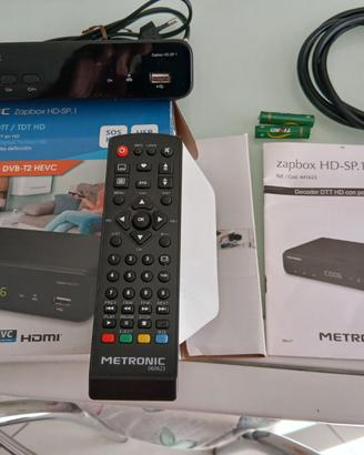 Decoder Zap Box HD-Sp1 Metronic