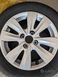 4 Cerchi lega 15 pollici Citroen C3