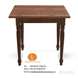 Tavolo in legno massello per Ristorante